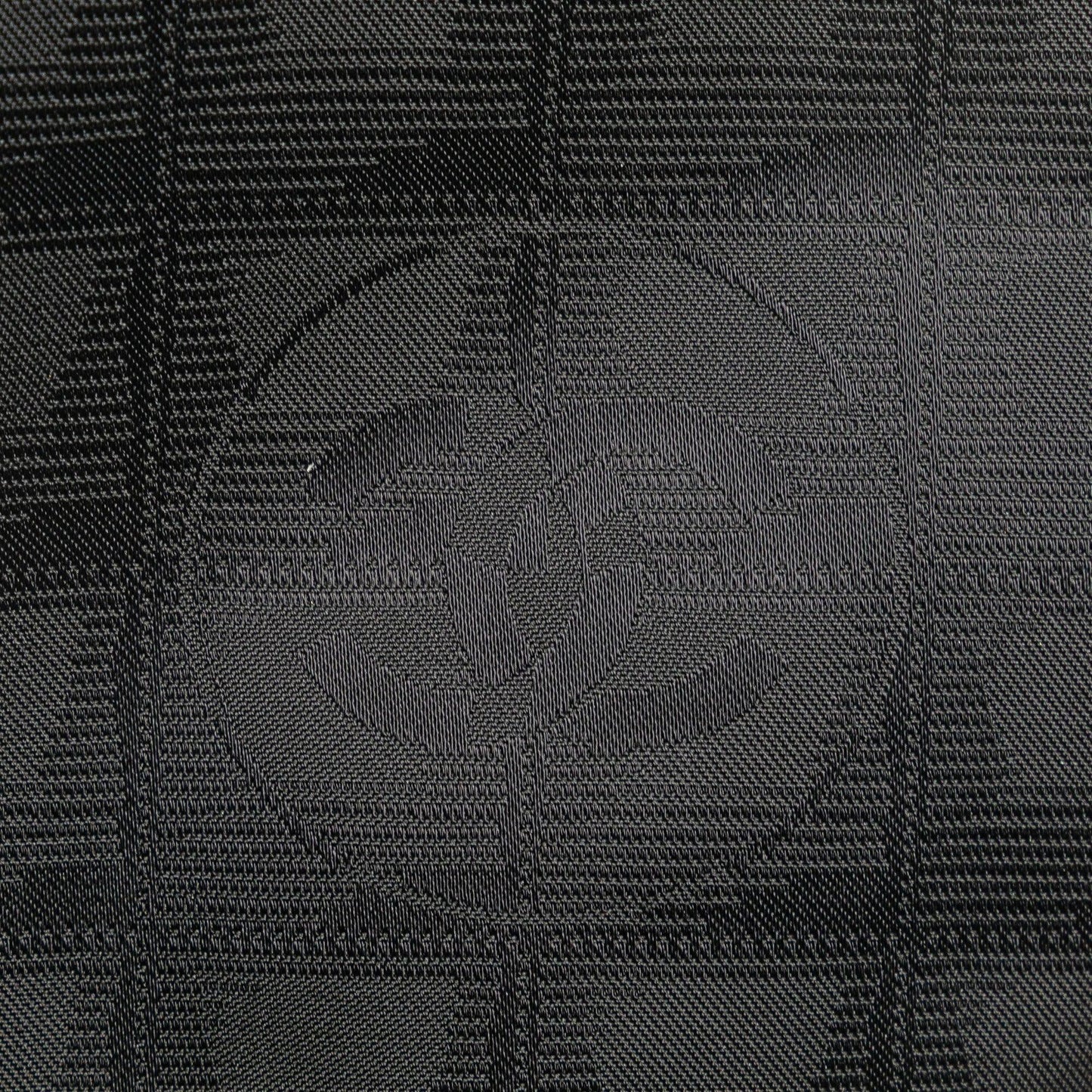 Black Chanel New Travel Line Nylon Round Pouch