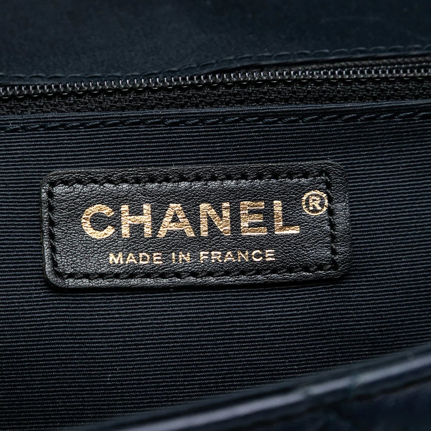 Blue Chanel Medium Bicolor Quilted Lambskin Elegant CC Flap Crossbody Bag