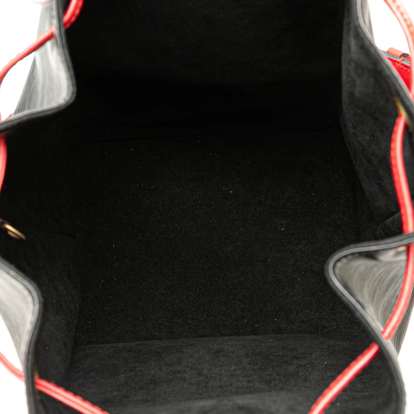 Black Louis Vuitton Epi Bicolor Noe GM Bucket Bag