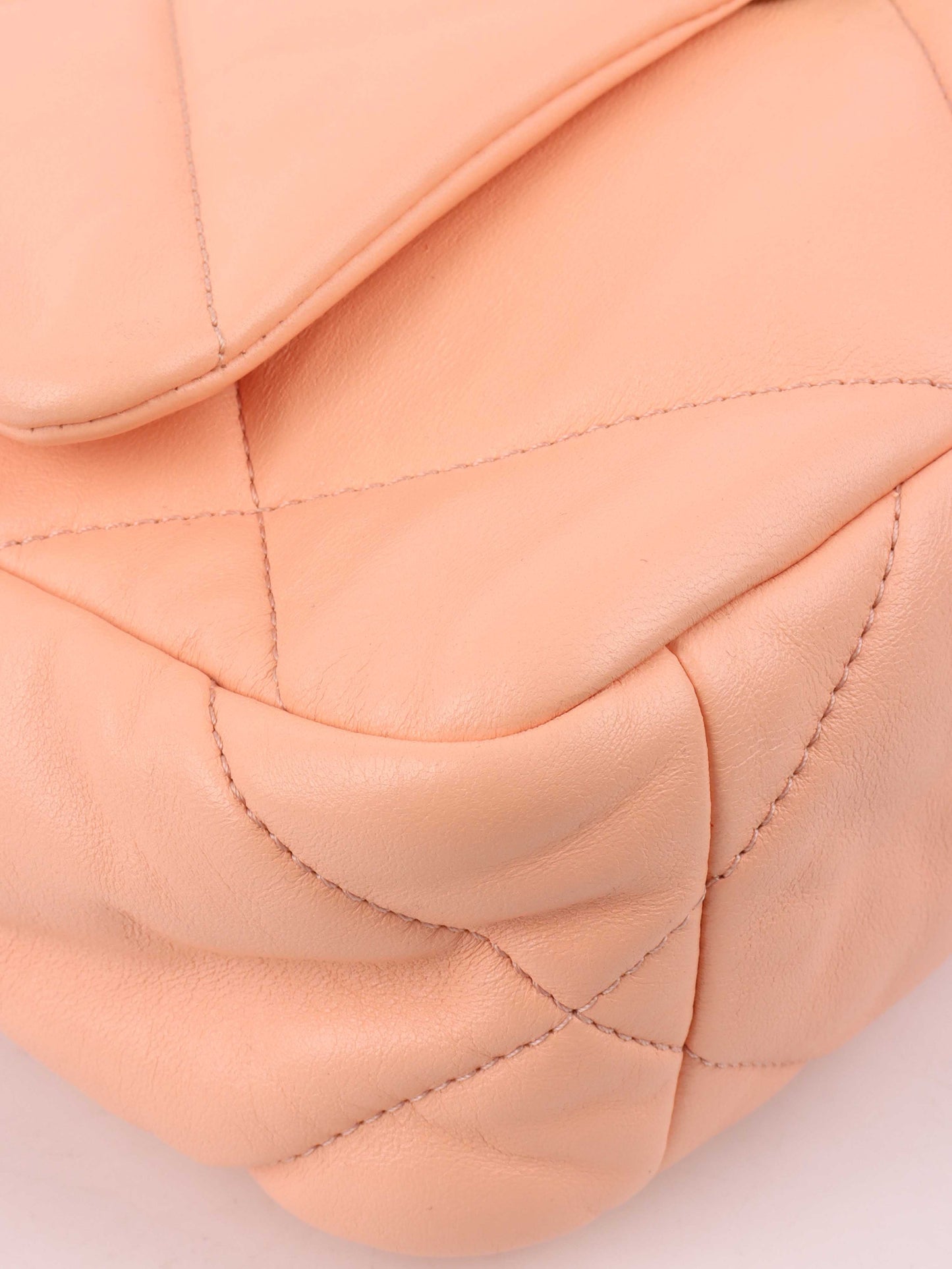 Chanel Small Salmon Pink 19 Bag.