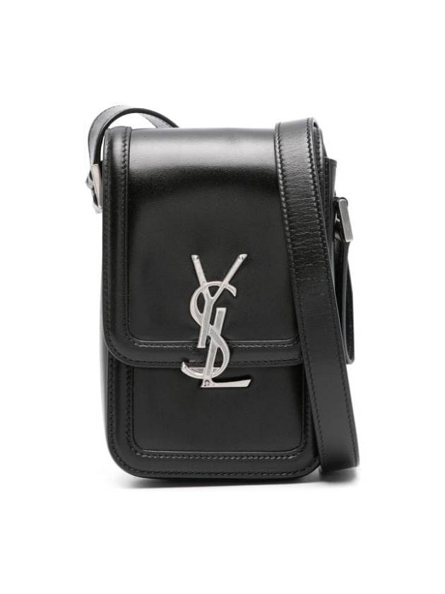 Luxury Saint Laurent Trending 2025 Smooth Leather Solferino Mini Bag Black