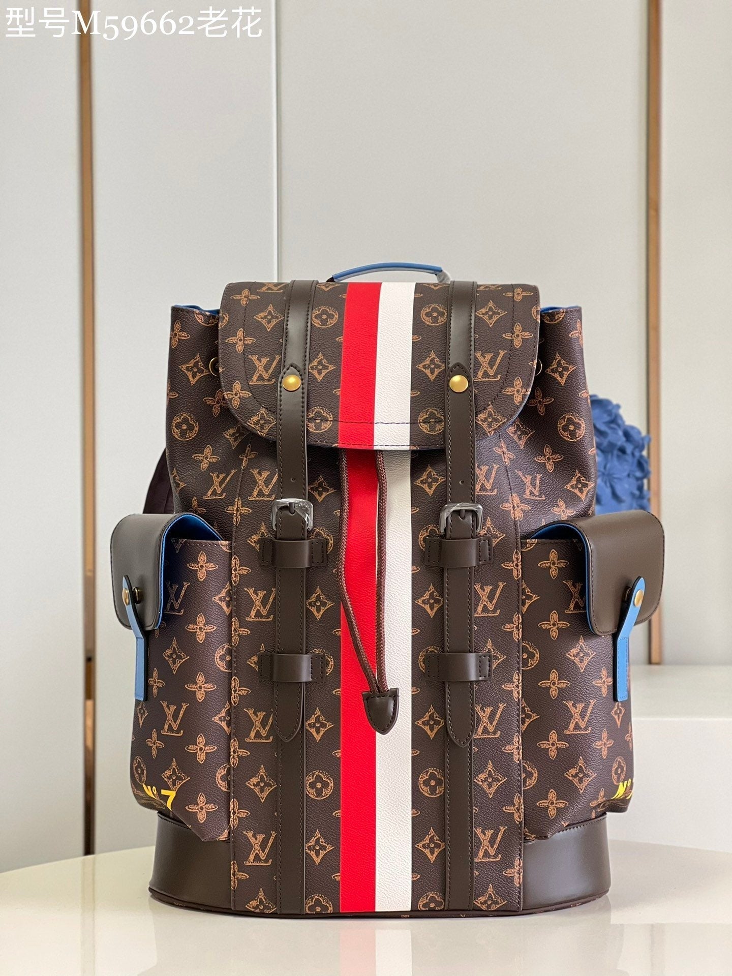 Top Quality Christopher MM Monogram For Men, Bags, Backpacks 17.3in/44cm Top Quality M59662