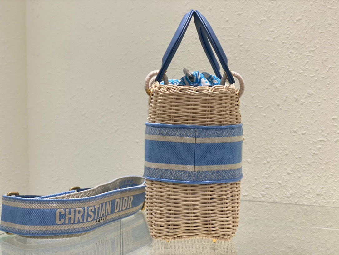 Top Quality Mini Lady Bag Blue, For Women, Womens Handbags 17cm/6.5in CD M0505OMVD_M808