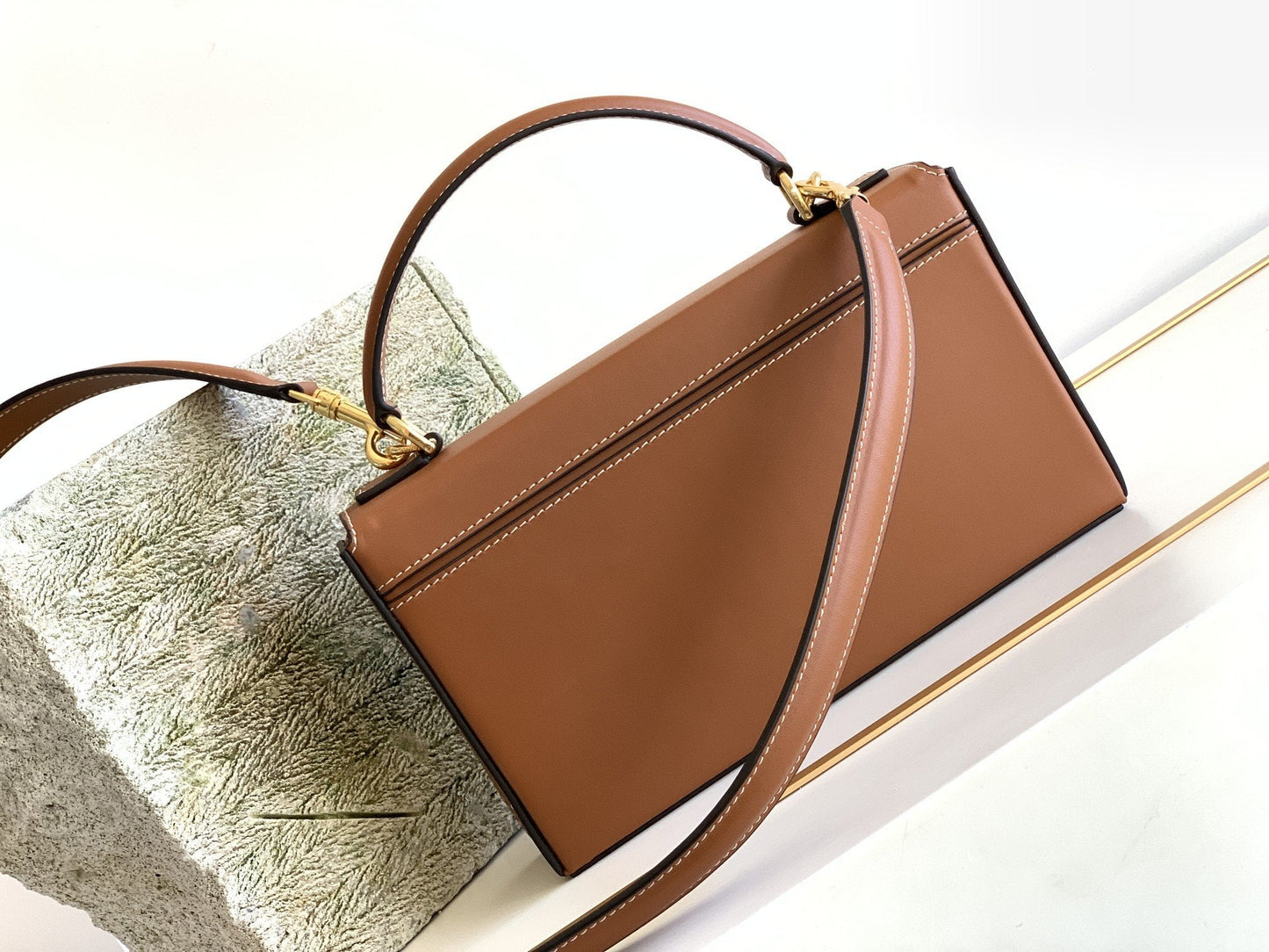Top Quality Box Triomphe Bag Brown For Women 9in/22cm 199993BFN.04LU