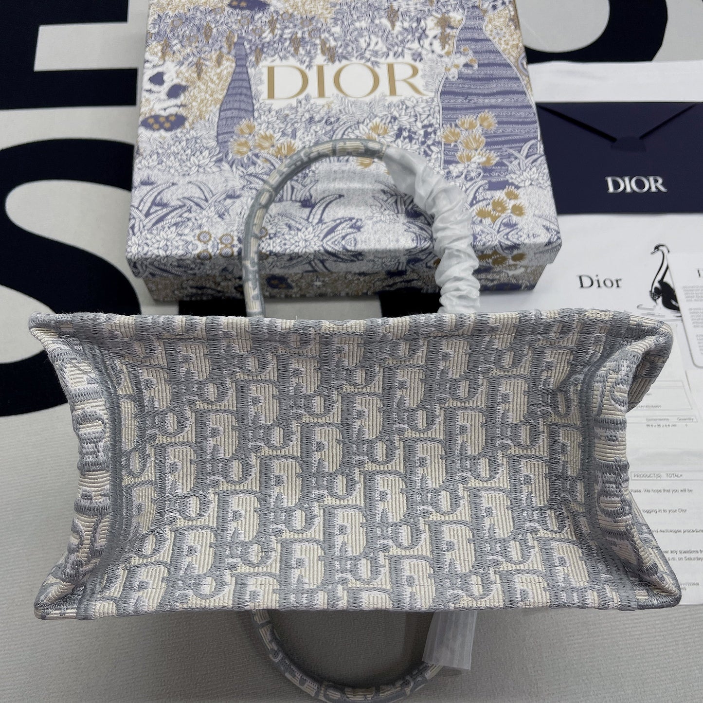 Top Quality Small Book Tote Violet, For Women, Womens Handbags 26.5cm/10.5in CD
