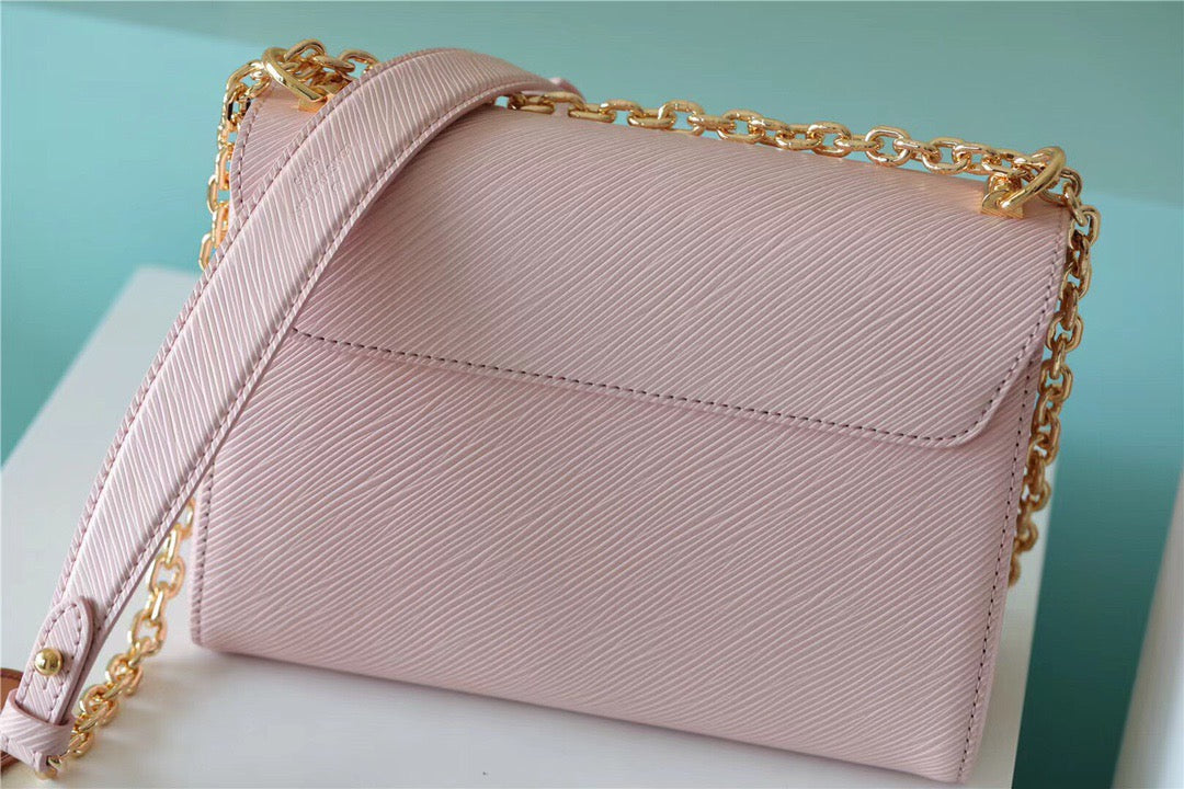 Top Quality Twist MM Epi Light Pink For Women,  Shoulder And Crossbody Bags 9.1in/23cm Top Quality