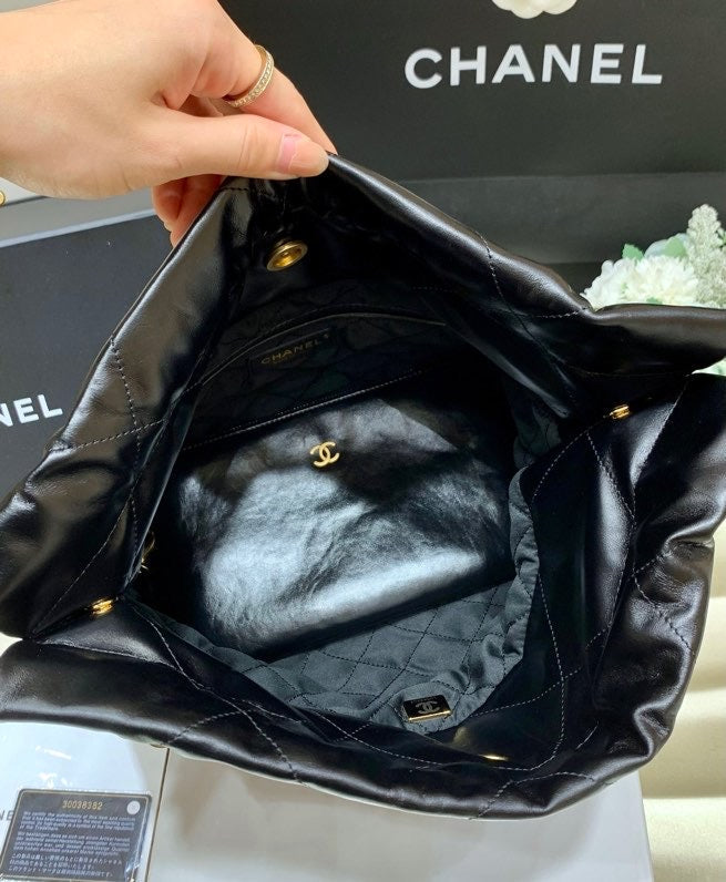 CHL 22 Handbag Black For Women 14in/37cm AS3261 B08037 94305