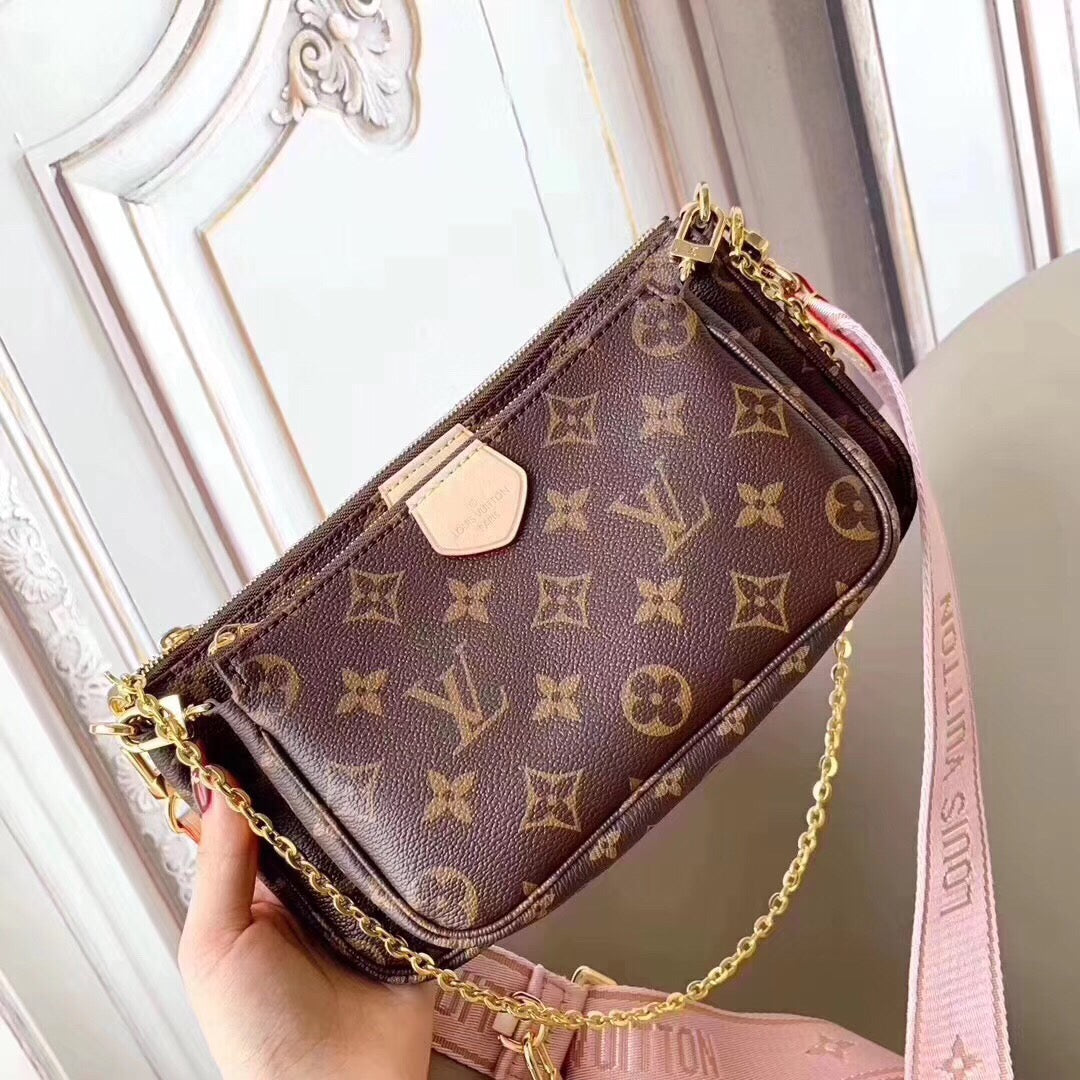 Top Quality Multi Pochette Accessoires Monogram Canvas For Women,  Shoulder And Crossbody Bags 24cm Top Quality M44840
