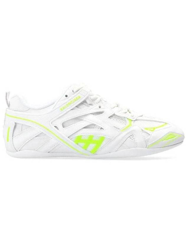 Luxury Balenciaga Trending 2025 Drive Low Top Sneakers Fluo Yellow White