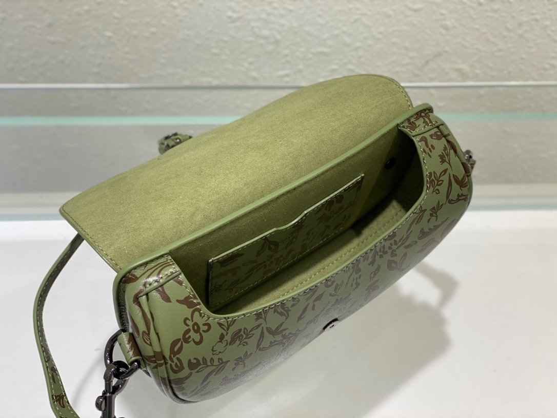 Top Quality Bobby East-West Bag Green, For Women, Womens Handbags 8.5in/21cm CD