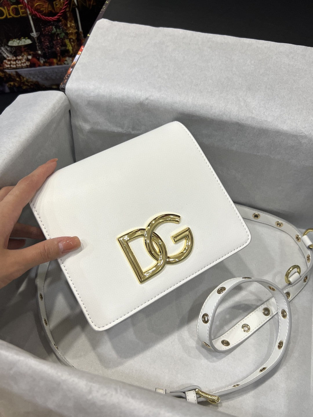 Top Quality Crossbody 3.5 Bag White For Women 6.9in/18cm Top Quality Top Quality7037AW57680002