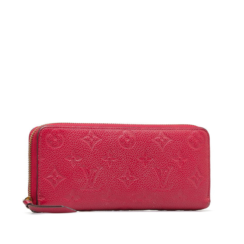 Louis Vuitton Monogram Amplant Portfolio Clemence Long Wallet M62535 Frigia Pink Carfresser Ladies Louis Vuitton