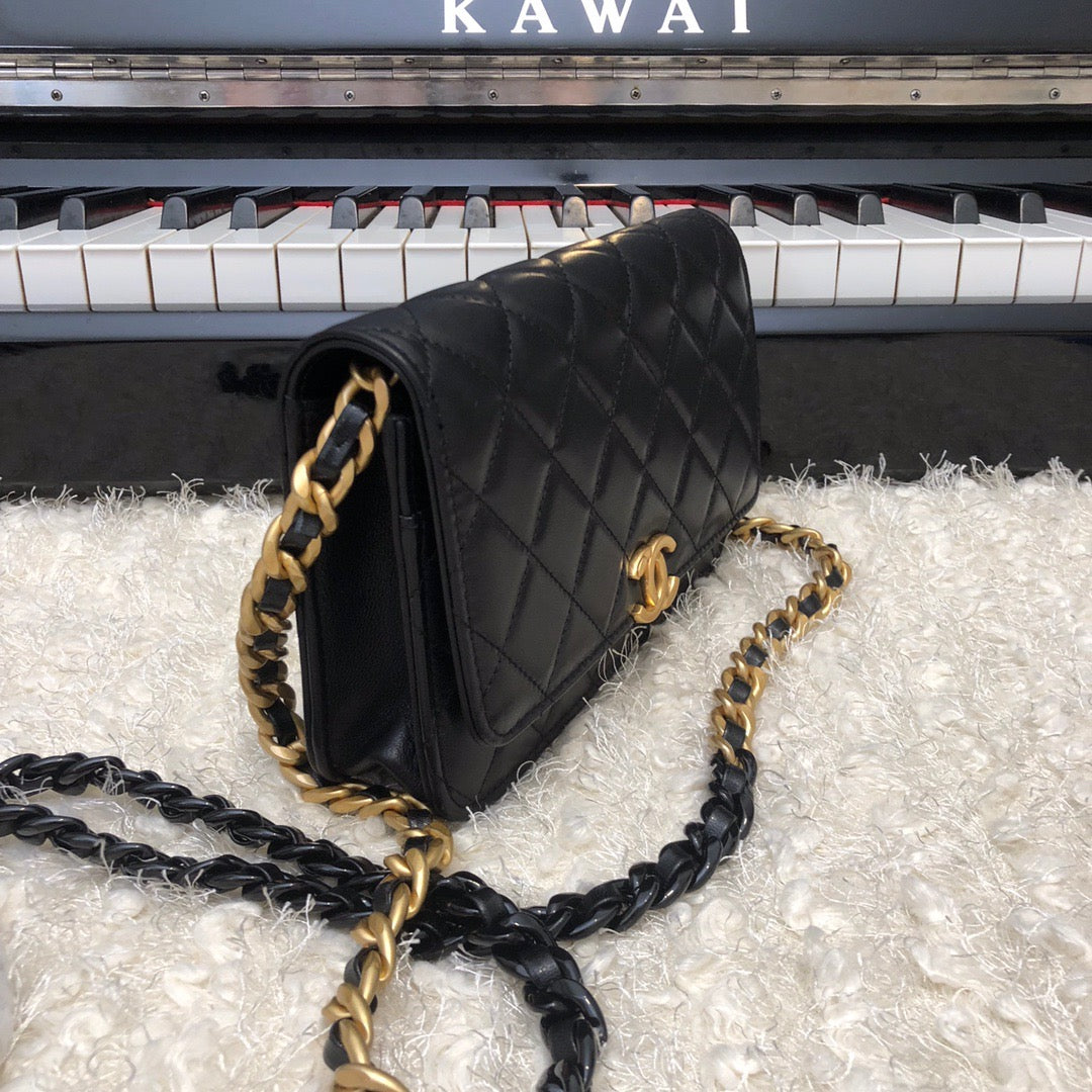 CHLOriginal Small Classic Top Qualityap Bag Gold Hardware Black For Women Handbags, Shoulder Bags 7.5in/19cm AP33814