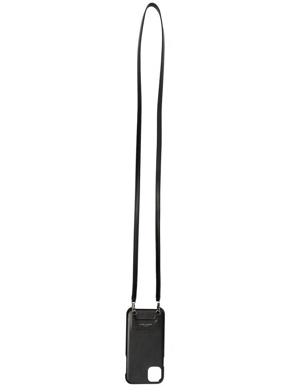 Luxury Saint Laurent Trending 2025 Iphone 11 Pro Crossbody Case in 1000 | 6507240U90R1000