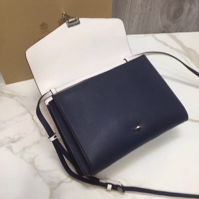 Top Quality Small Macken Colorblock Crossbody Black/White Bag For Women, Bags 9.5in/24cm