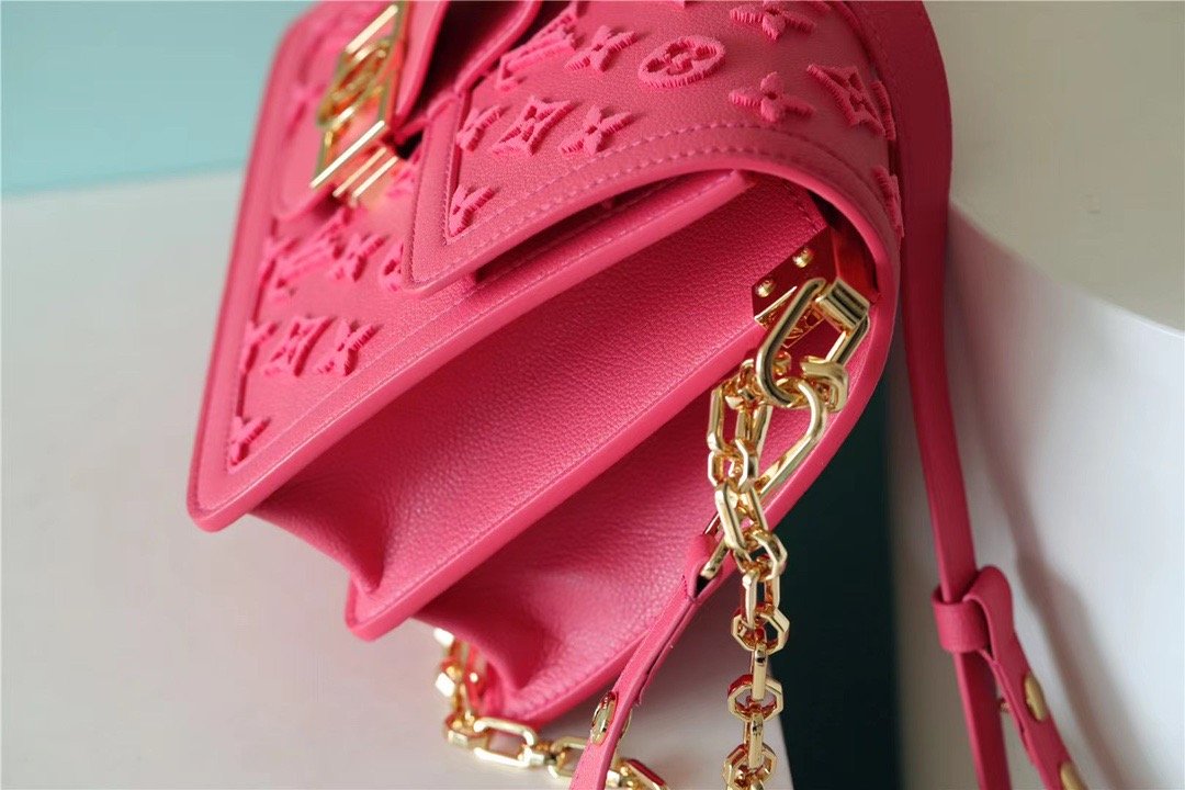 Top Quality Mini Dauphine Monogram Fluo Pink For Women,  Shoulder And Crossbody Bags 7.9in/20cm Top Quality M20747