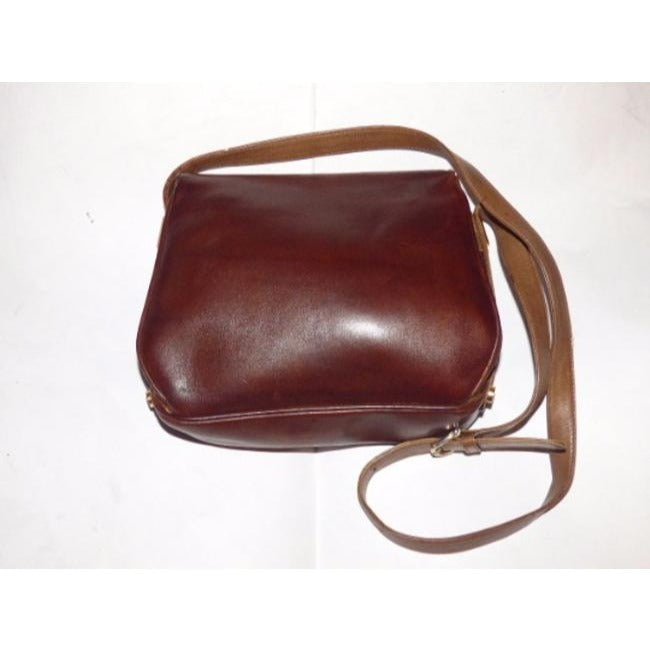 Gucci   Two Shades Of Supple Brown Leather Hobo Bag