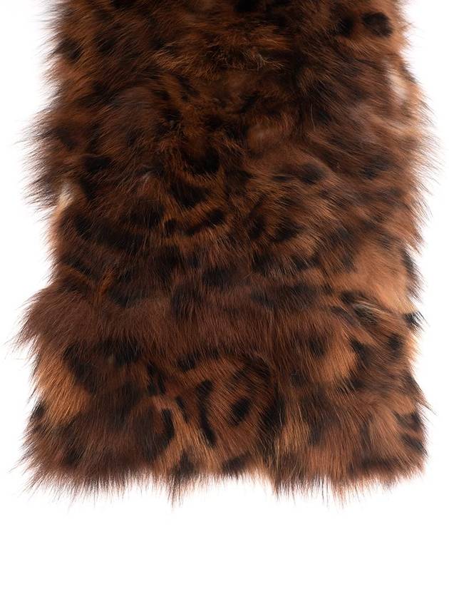 Luxury Saint Laurent Trending 2025 Muffler Scarf 5840963YC612760 AI19 LIGHT BROWN