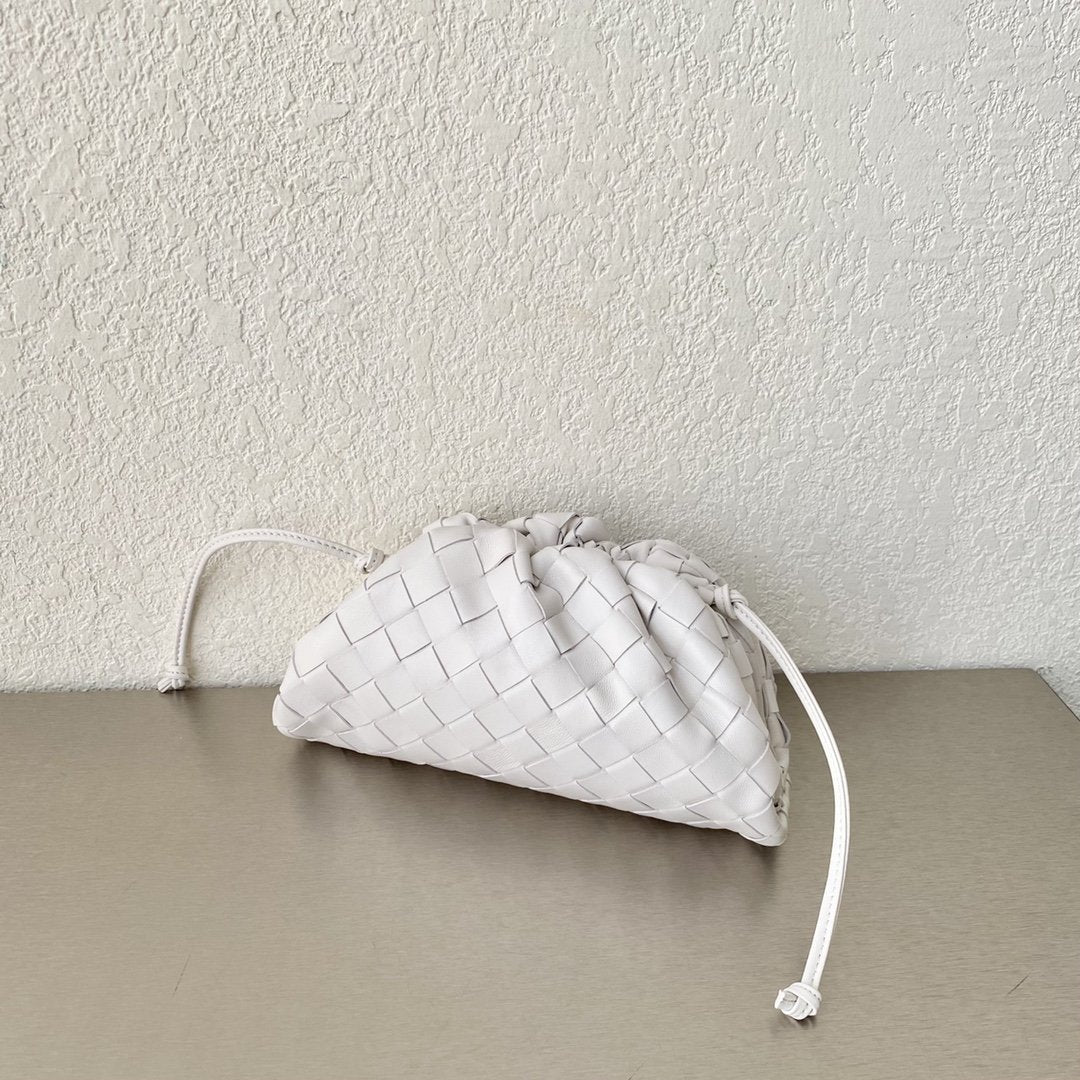 Top Quality Mini Pouch White, For Women, Bags 8.6in/22cm 585852VCPP19644