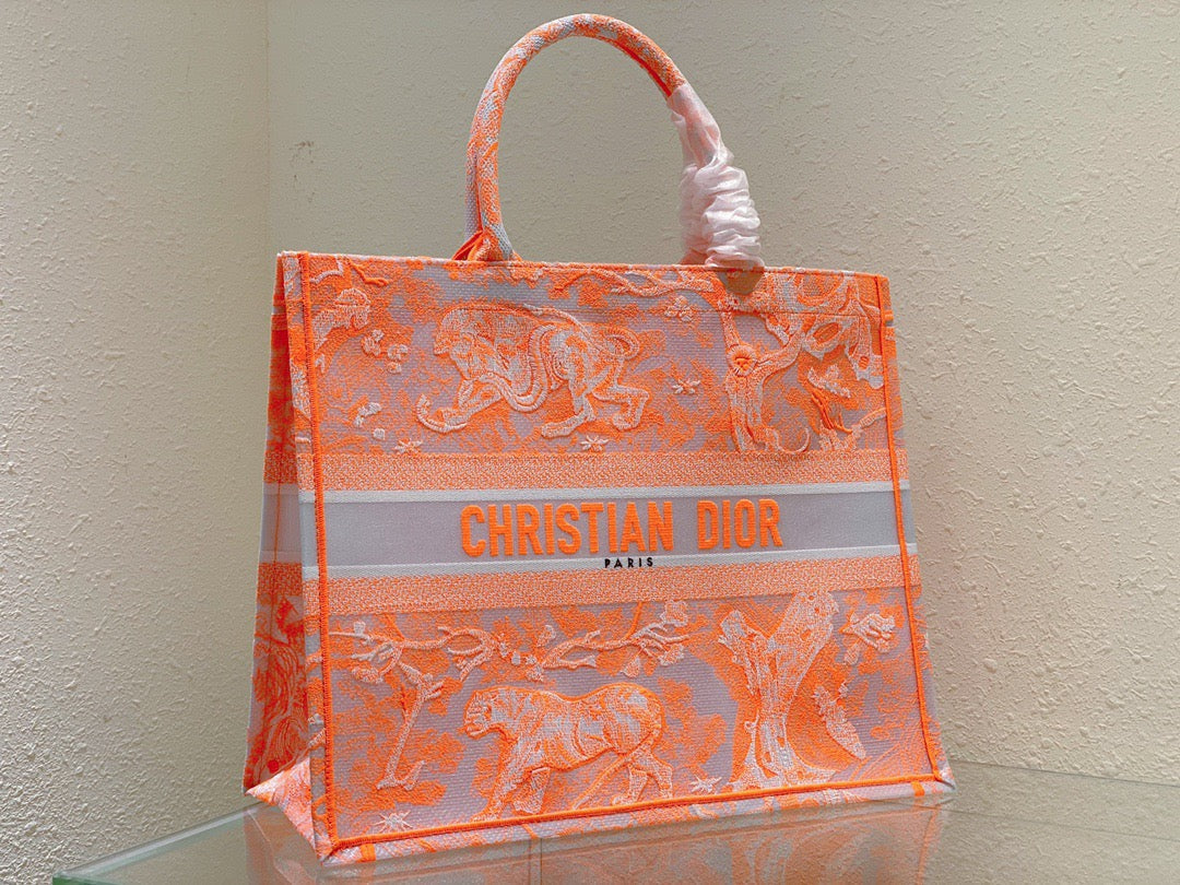 Top Quality Large Book Tote Orange, For Women, Womens Handbags 16.5in/42cm CD