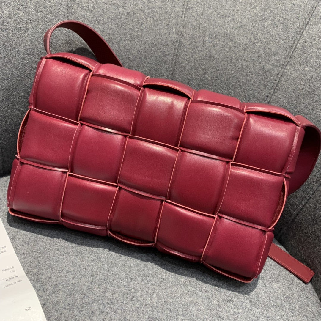 Top Quality Padded Cassette Bag For Women 10.2in/26cm In Dark Red 591970VCQR16358