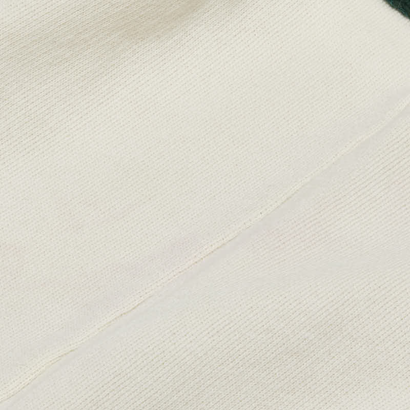 Gucci 24SS Vint Logo Web Strip Loveel Suede Half-Zip Parker Size12 653666 Ivory Multi-Color Cotton  Gucci
