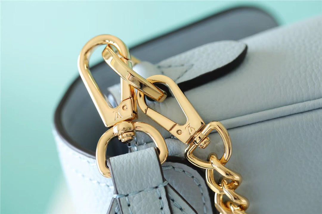 Top Quality Lockme Tender Light Blue For Women, Womens Handbags, Shoulder And Crossbody Bags 7.5in/19cm Top Quality