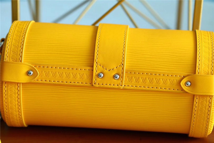 Top Quality Papillon Trunk Epi Yellow For Women, Womens Bags, Shoulder And Crossbody Bags 7.5in/19cm Top Quality 