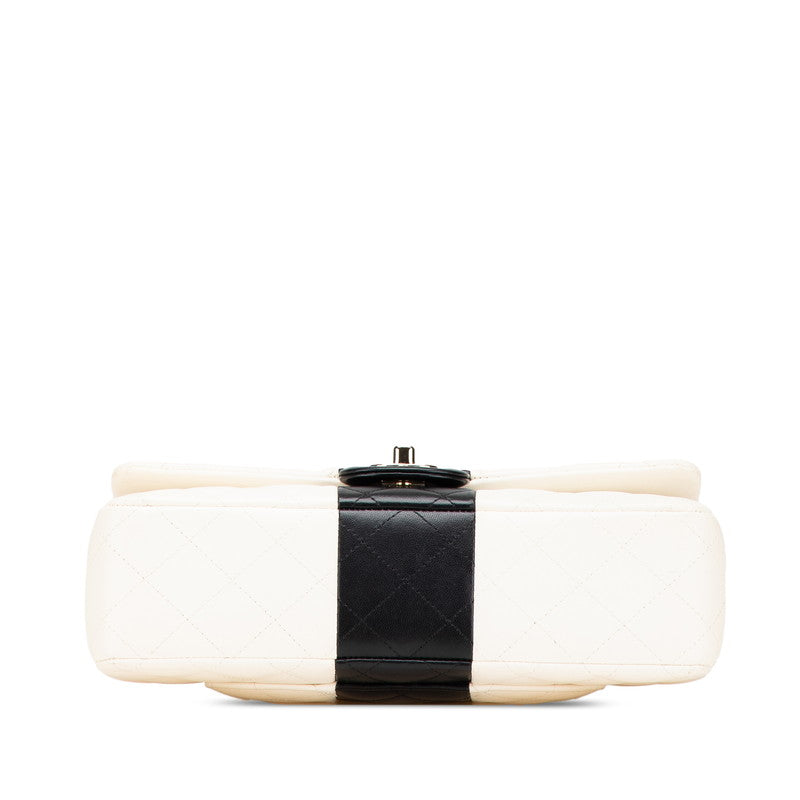 Chanel Coco Mark Double Flap Matelassé 25 Lambskin Shoulder Bag