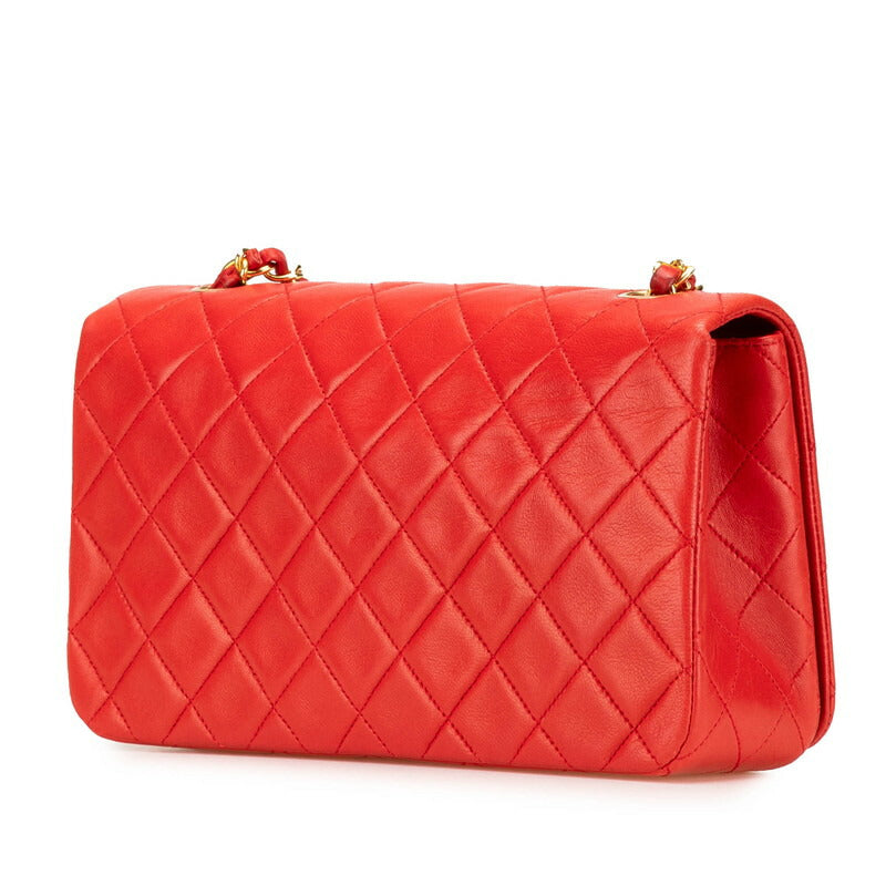 Chanel Matelasse 23 Coco Mark Full Flap Lambskin Shoulder Bag