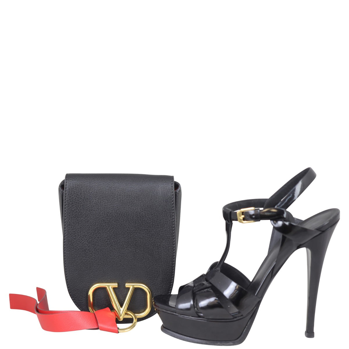 Valentino Vring Saddle Bag