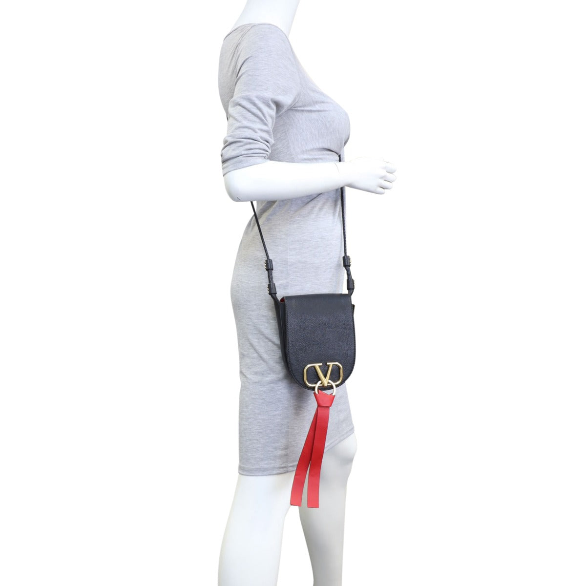 Valentino Vring Saddle Bag
