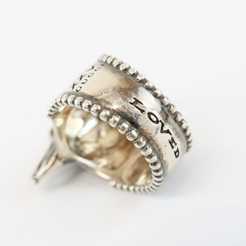 Gucci Anger Forest Eagle Head Ring About 19-20 Anger Forest #20 Silver About 21.1g Ring Anger Bird AG925 Accessories  Weda