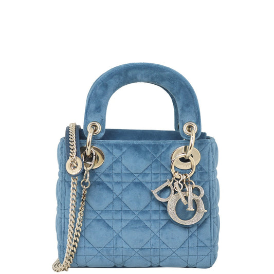 Dior Lady Dior Mini Velvet