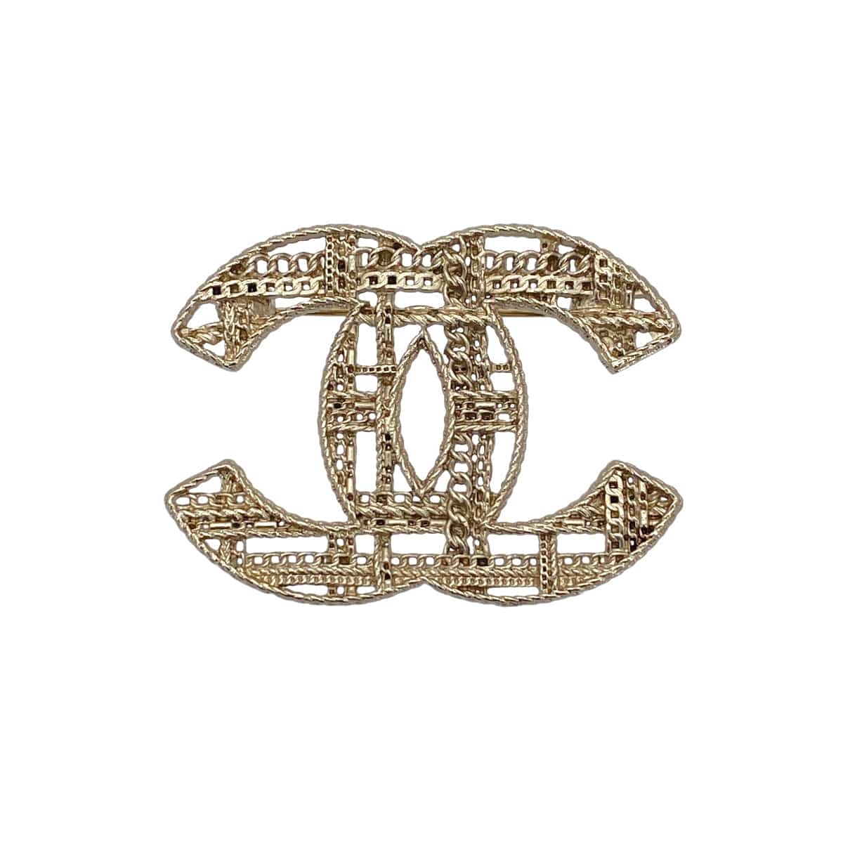 CHANEL BROOCH COCOMARK CHAIN ACCESSORY 14K 90272350