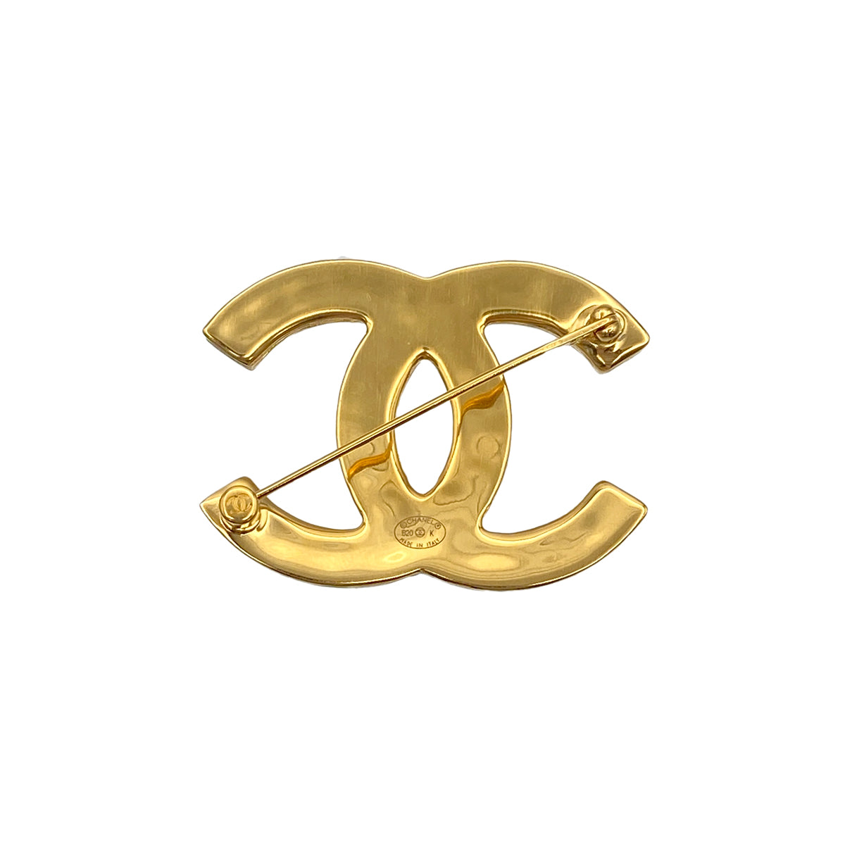CHANEL COCOMARK BROOCH RHINESTONE ACCESSORY B20K 90274065