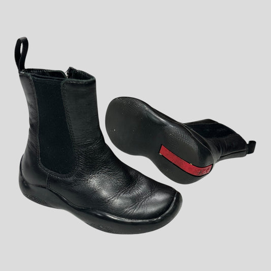 Prada Sport 00’s Leather Zip Baby Boots - 23 (1.5 - 2.5 years)