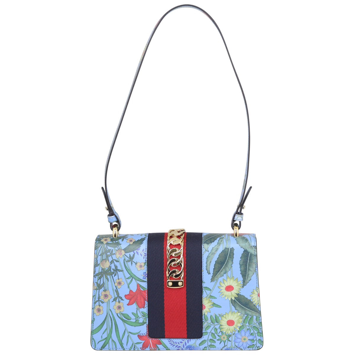 Gucci Sylvie Flora Small Shoulder Bag