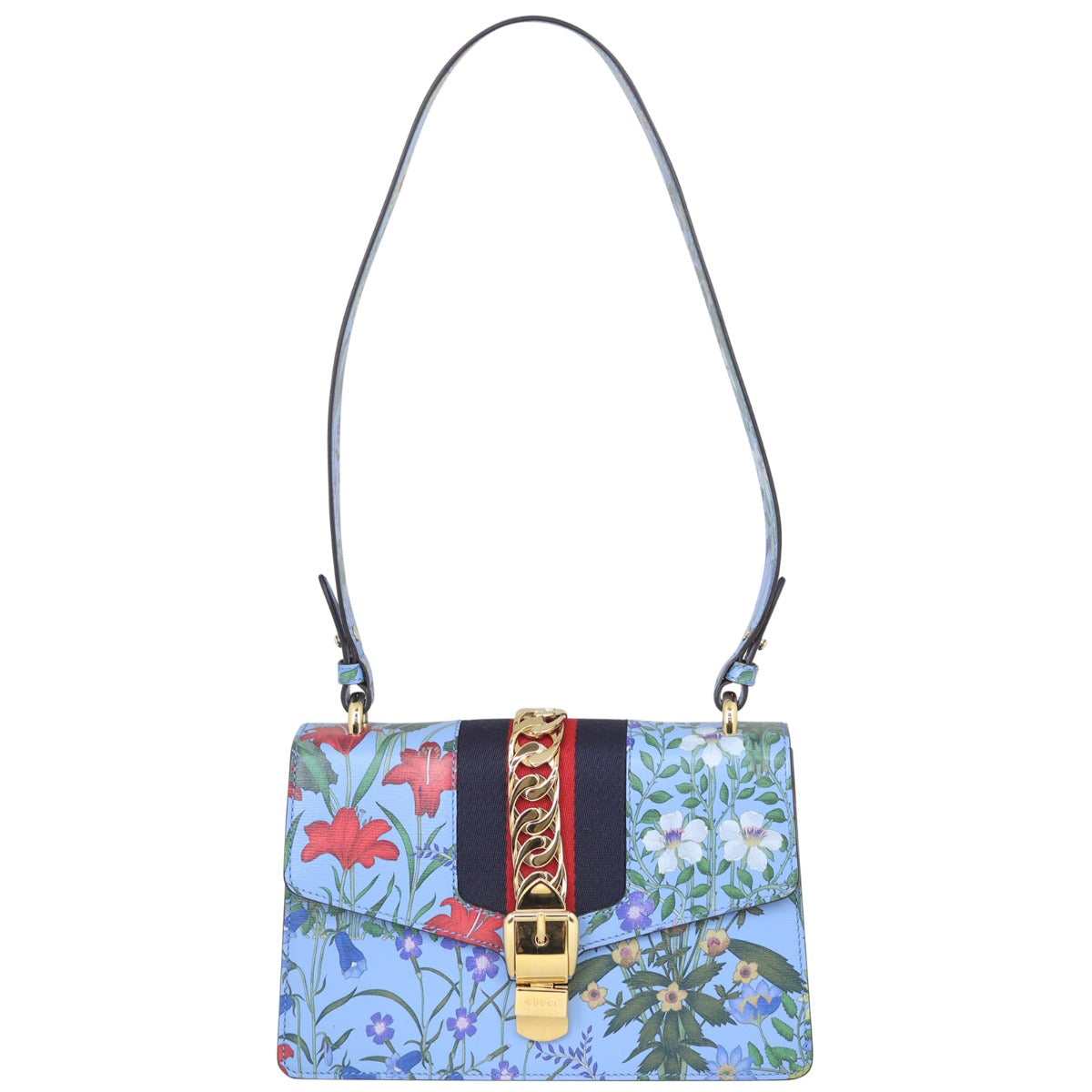 Gucci Sylvie Flora Small Shoulder Bag