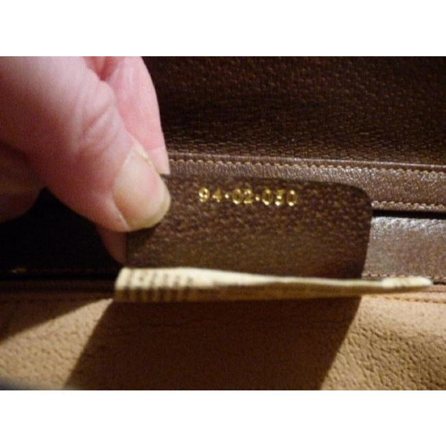 Gucci   Gg Web Shades Of Brown With Large G Logo And Red Green Stripe