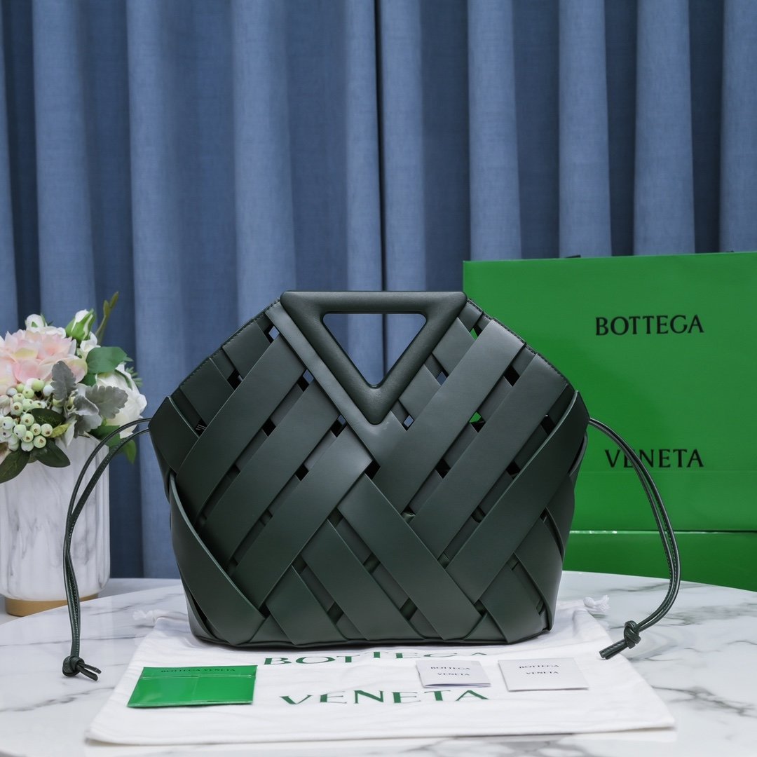 Top Quality Point Dark Green, For Women, Bags 9.8in/25cm