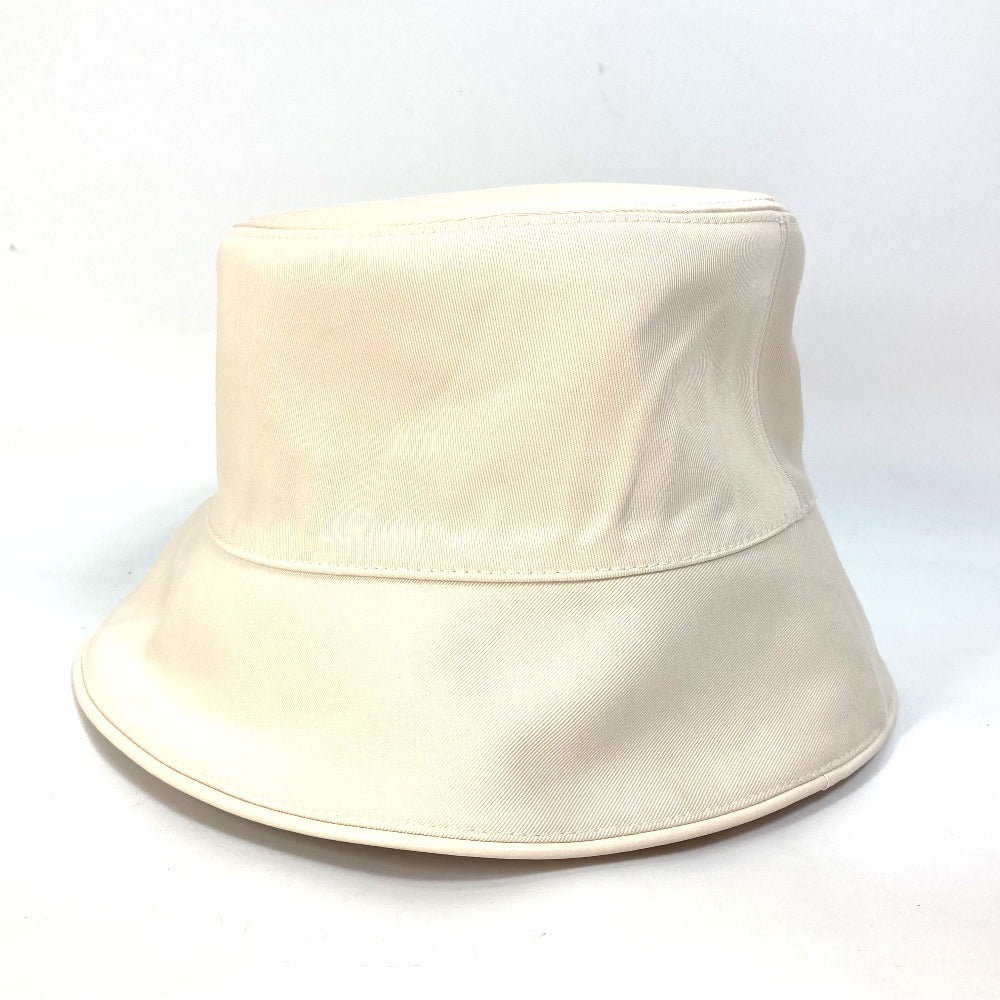 LOUIS VUITTON hat M7090 cotton beige Hat Hat Bucket Hat Bob Hat Monogram reversible Bucket hat�ELV first Women