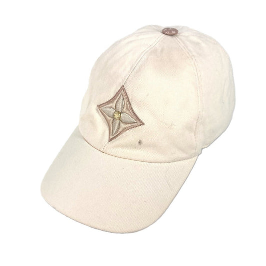 LOUIS VUITTON cap M77809 cotton beige cap lv day