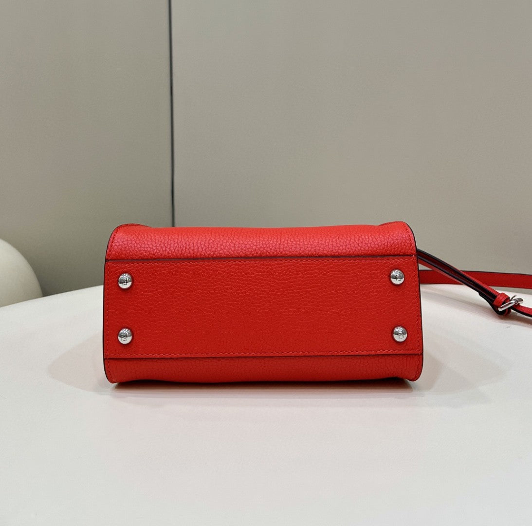 FI Top Quality Small Red Bag For Woman 23cm/9in