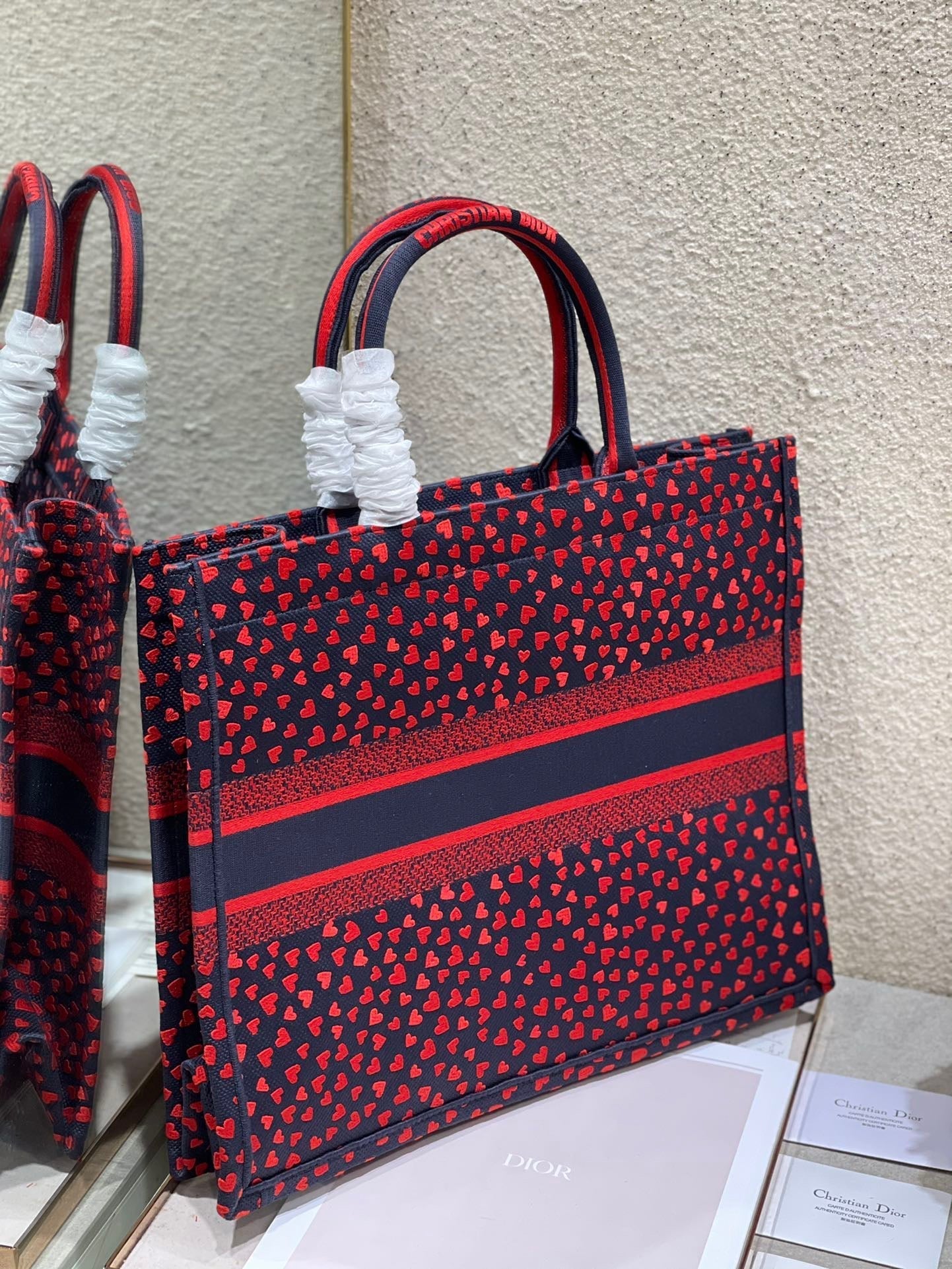 Top Quality Large Book Tote Crimson Multicolor, For Women, Womens Handbags 16.5in/42cm CD