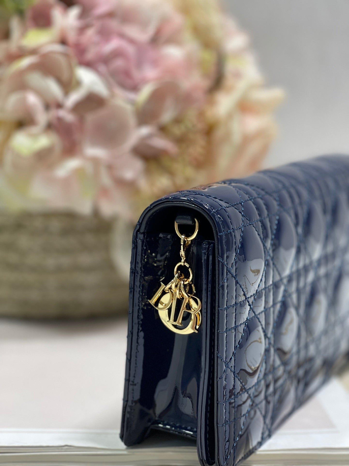 Top Quality Lady Pouch Navy, For Women, Womens Handbags 8.5in/21.5cm CD