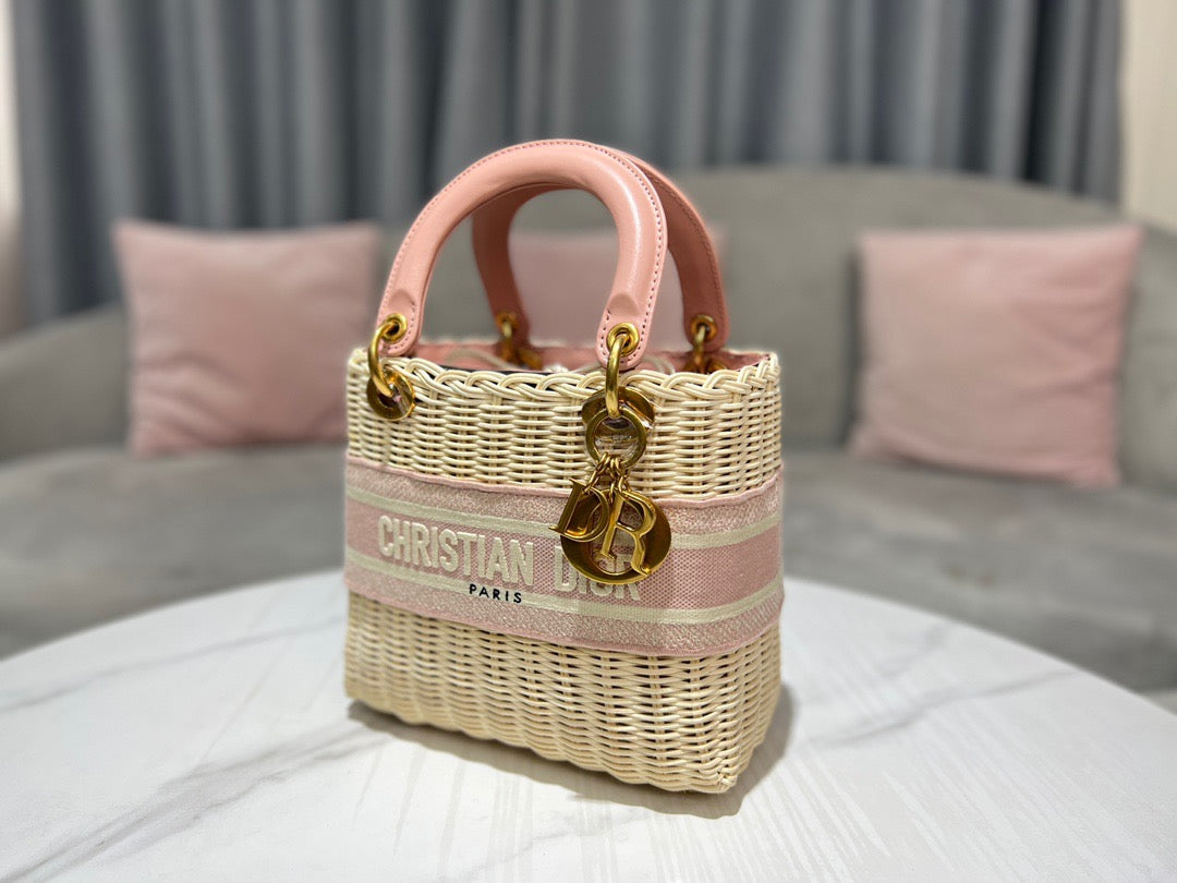 Top Quality Mini Lady Bag Pink, For Women, Womens Handbags 17cm/6.5in CD