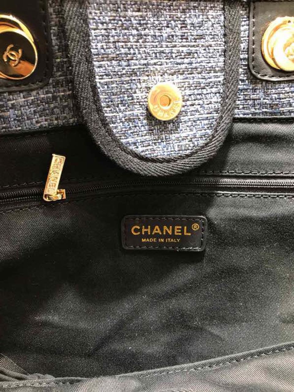 CHL Deauville Tote 38cm Black/Dark For Women A66941