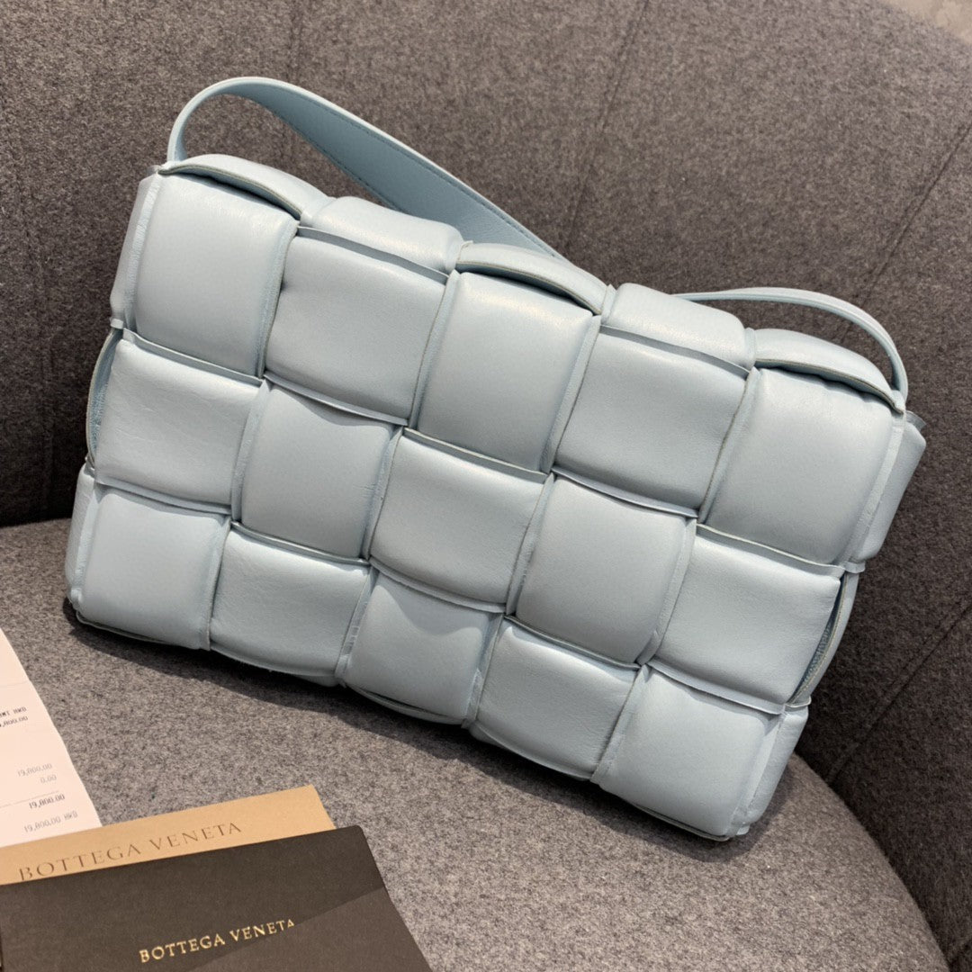Top Quality Padded Cassette Bag For Women 10.2in/26cm In Light Blue