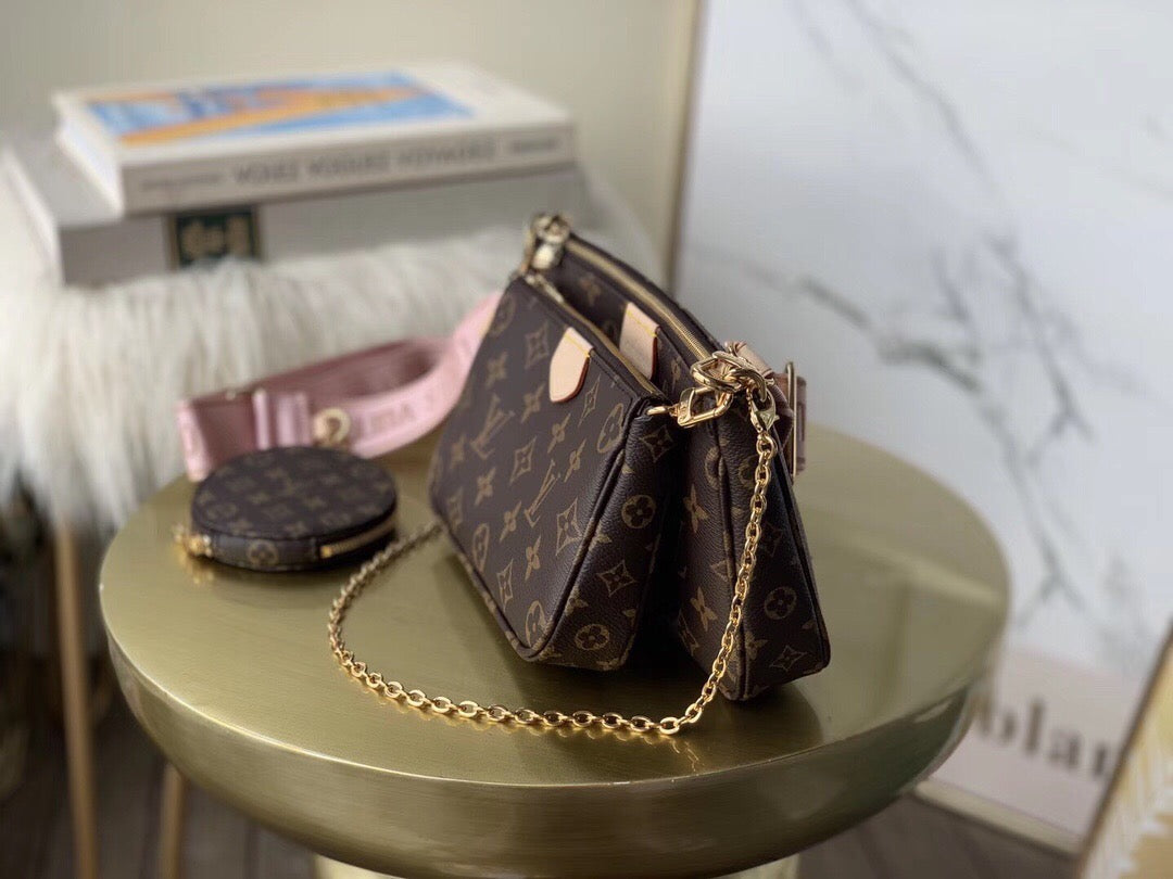 Top Quality Multi Pochette Accessoires Monogram Canvas For Women,  Shoulder And Crossbody Bags 24cm Top Quality M44840